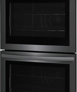 Frigidaire - 30" Built-in Double Electric Wall Oven with Fan Convection - Black 1