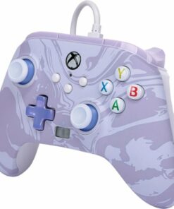 PowerA - Enhanced Wired Controller for Xbox Series X|S - Lavender Swirl