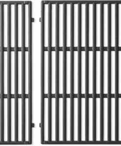 Weber - Crafted Porcelain-Enameled Cast Iron Cooking Grates For Genesis 3-Burner Gas Grills - Black
