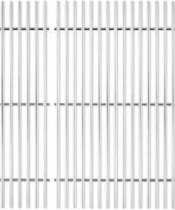 Weber - Crafted Stainless Steel Cooking Grates for Genesis 300 Series Grills - Stainless Steel