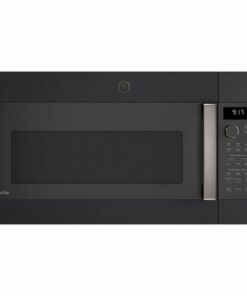 GE Profile - Profile Series 1.7 Cu. Ft. Convection Over-the-Range Microwave with Sensor Cooking and Chef Connect - Black Slate