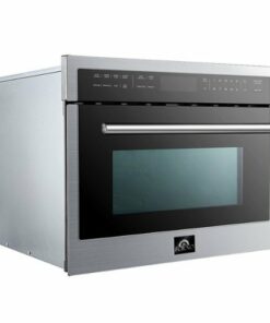 Forno Appliances - 1.6 Cu. Ft. Convection Microwave with Sensor Cooking - Stainless steel