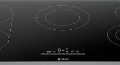 Bosch - 800 Series 36" Built-In Electric Cooktop with 5 elements - Black 1