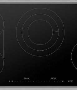 Bosch - Benchmark Series 36" Built-In Electric Cooktop with 5 elements and Stainless Steel Frame - Black