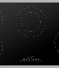 Bosch - 800 Series 36" Built-In Electric Cooktop with 5 elements and Stainless Steel Frame - Black