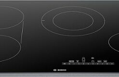 Bosch - 800 Series 30" Built-In Electric Cooktop with 4 elements - Black 1