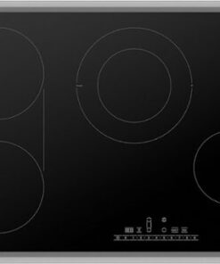 Bosch - 800 Series 30" Built-In Electric Cooktop with 4 elements and Stainless Steel Frame - Black
