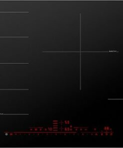 Bosch - Benchmark Series 30" Built-In Electric Induction Cooktop with 4 elements and Wifi, Frameless - Black