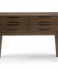Simpli Home - Harper Hallway Console Table - Walnut Brown