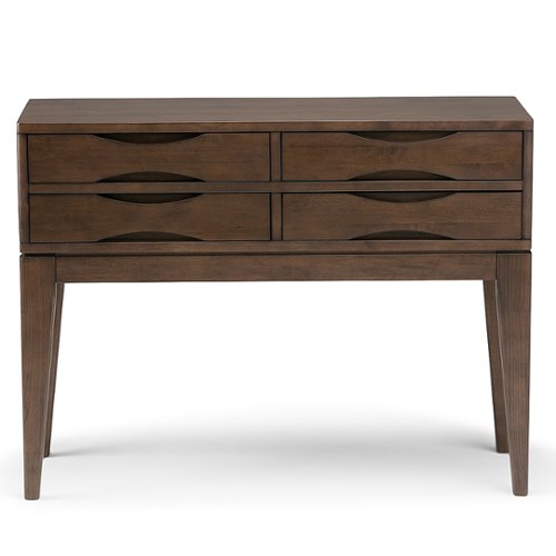 Simpli Home - Harper Hallway Console Table - Walnut Brown