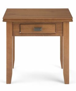 Simpli Home - Artisan End Table - Honey Brown