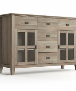Simpli Home - Artisan Sideboard Buffet - Distressed Grey