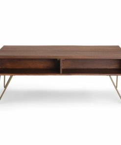 Simpli Home - Hunter Lift Top Coffee Table - Umber Brown