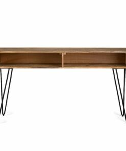 Simpli Home - Hunter Console Sofa Table - Natural