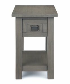 Simpli Home - Monroe Narrow Side Table - Farmhouse Grey