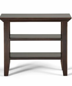Simpli Home - Acadian Narrow Side Table - Brunette Brown