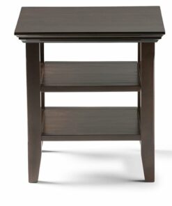 Simpli Home - Acadian End Table - Brunette Brown