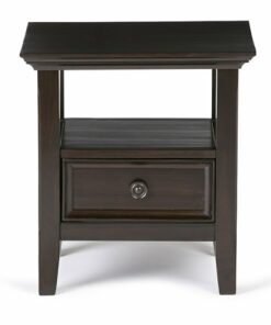 Simpli Home - Amherst End Table - Hickory Brown