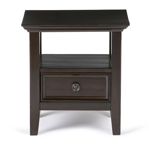 Simpli Home - Amherst End Table - Hickory Brown