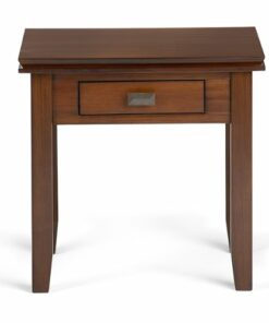 Simpli Home - Artisan End Table - Russet Brown