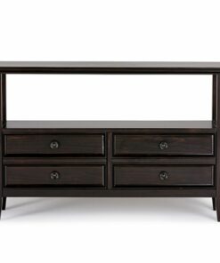 Simpli Home - Amherst Console Sofa Table - Hickory Brown