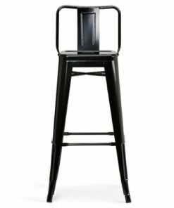 Simpli Home - Rayne 30 inch Metal Bar Stool (Set of 2) - Black