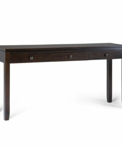 Simpli Home - Cosmopolitan Wide Console Sofa Table - Mahogany Brown
