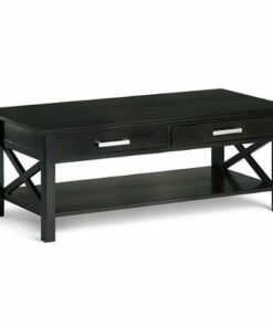 Simpli Home - Kitchener Coffee Table - Hickory Brown