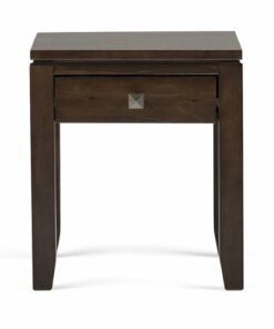 Simpli Home - Cosmopolitan End Table - Mahogany Brown