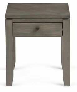 Simpli Home - Cosmopolitan End Table - Farmhouse Grey