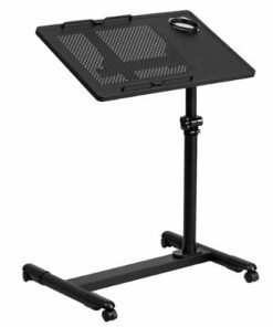 Flash Furniture - Macon Rectangle Contemporary Laminate  Laptop Desk - Black