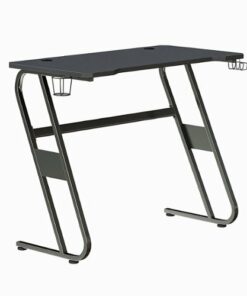 Flash Furniture - Fisher Rectangle Contemporary Laminate  Gaming Desk - Black