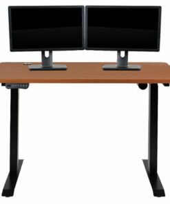 Flash Furniture - Tanner Rectangle Modern Engineered Wood  Home Office Desk - Mahogany