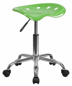 Flash Furniture - Taylor Contemporary Plastic Stool - Spicy Lime