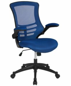 Flash Furniture - Kelista Contemporary Mesh Swivel Office Chair - Blue Mesh