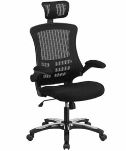 Flash Furniture - Kelista Contemporary Mesh Executive Swivel Office Chair - Black