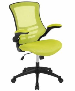 Flash Furniture - Kelista Contemporary Mesh Swivel Office Chair - Green Mesh