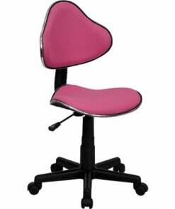 Flash Furniture - Whitney Contemporary Fabric Swivel Office Chair - Pink