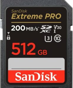 SanDisk - Extreme PRO 512GB SDXC UHS-I Memory Card