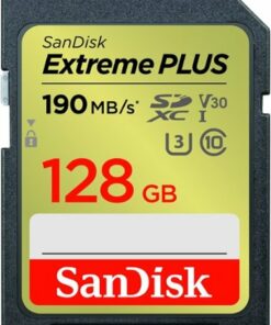 SanDisk - Extreme PLUS 128GB SDXC UHS-I Memory Card