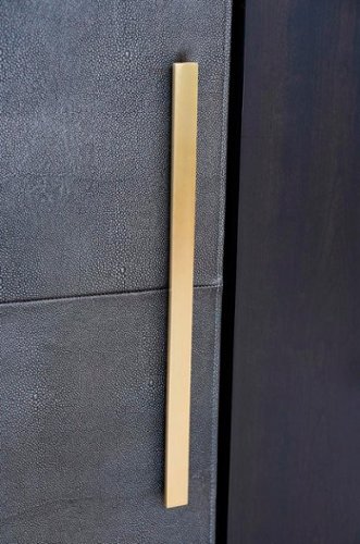 JennAir - Leather Refrigerator Panel - Stealth 2