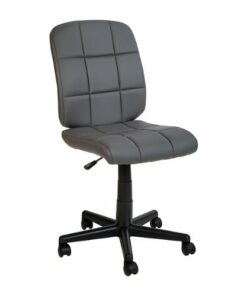 Flash Furniture - Clayton Modern Vinyl Swivel Office Chair - Gray