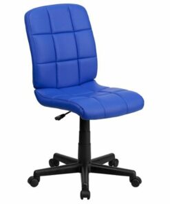 Flash Furniture - Clayton Modern Vinyl Swivel Office Chair - Blue