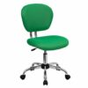 Flash Furniture - Beverly Contemporary Mesh Swivel Office Chair - Bright Green