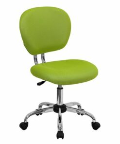 Flash Furniture - Beverly Contemporary Mesh Swivel Office Chair - Apple Green