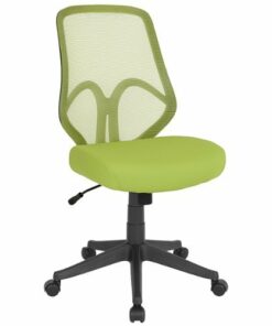 Flash Furniture - Salerno Contemporary Mesh Executive Swivel Armless Office Chair - Green