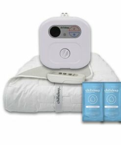 ChiliSleep - Cube Cooling & Heating Mattress Pad - Half Queen + Cleaning Solution - White