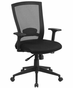 Flash Furniture - Cleo Contemporary Mesh Executive Swivel Office Chair - Black