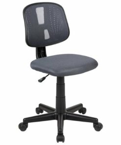 Flash Furniture - Flash Fundamentals Contemporary Mesh Swivel Office Chair - Gray