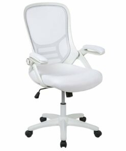 Flash Furniture - Porter Contemporary Mesh Executive Swivel Office Chair - White